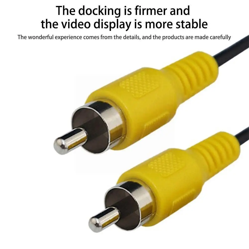 

6m Reverse Camera Video Cable For Car Rear View Parking 6 Meters Wire Match Multimedia Monitoring With Power Cable H7M9