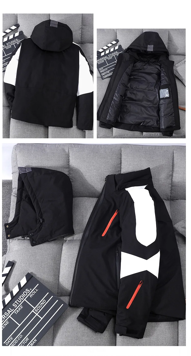 2022 Casual Men's Down Jacket Winter Coats Cool Man Free Shipping