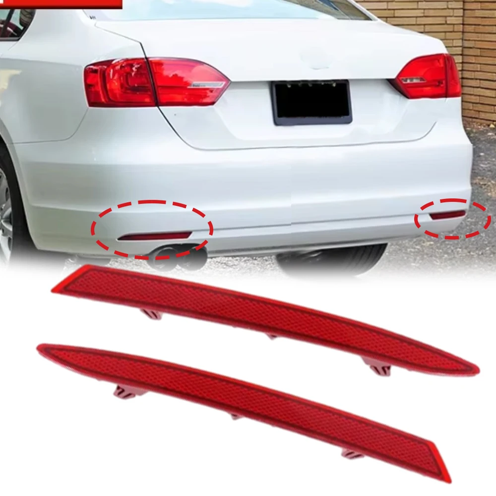 

Задний бампер автомобиля, отражатель, сигнал парковки для Volkswagen Jetta VW Jetta 2011-2014 (американская версия) 5C 6945106 5С 6945105