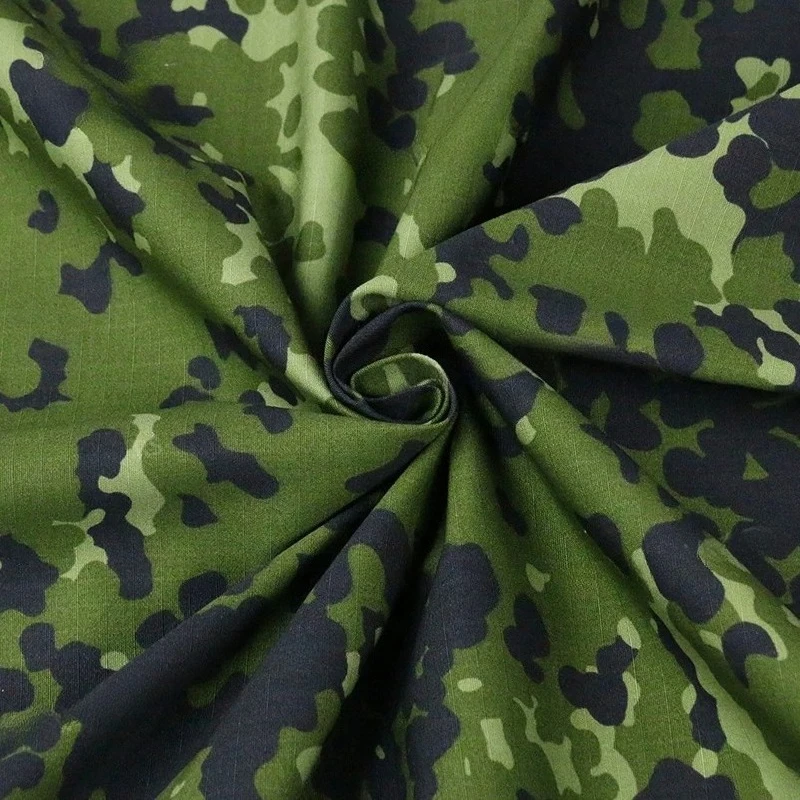 Ткань DENMARK FLECTARN камуфляжная нейлоновая хлопковая рипстоп NIR NC5050, датская тактическая униформа M84, ткань для униформы, ближний инфракрасный диапазон (art.: 3920daadb873d) - 3920daadb873d