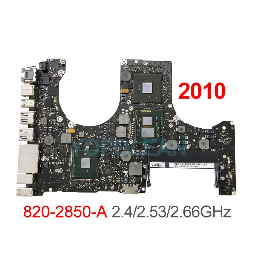 Полностью протестированная оригинальная материнская плата A1286 для MacBook Pro 15