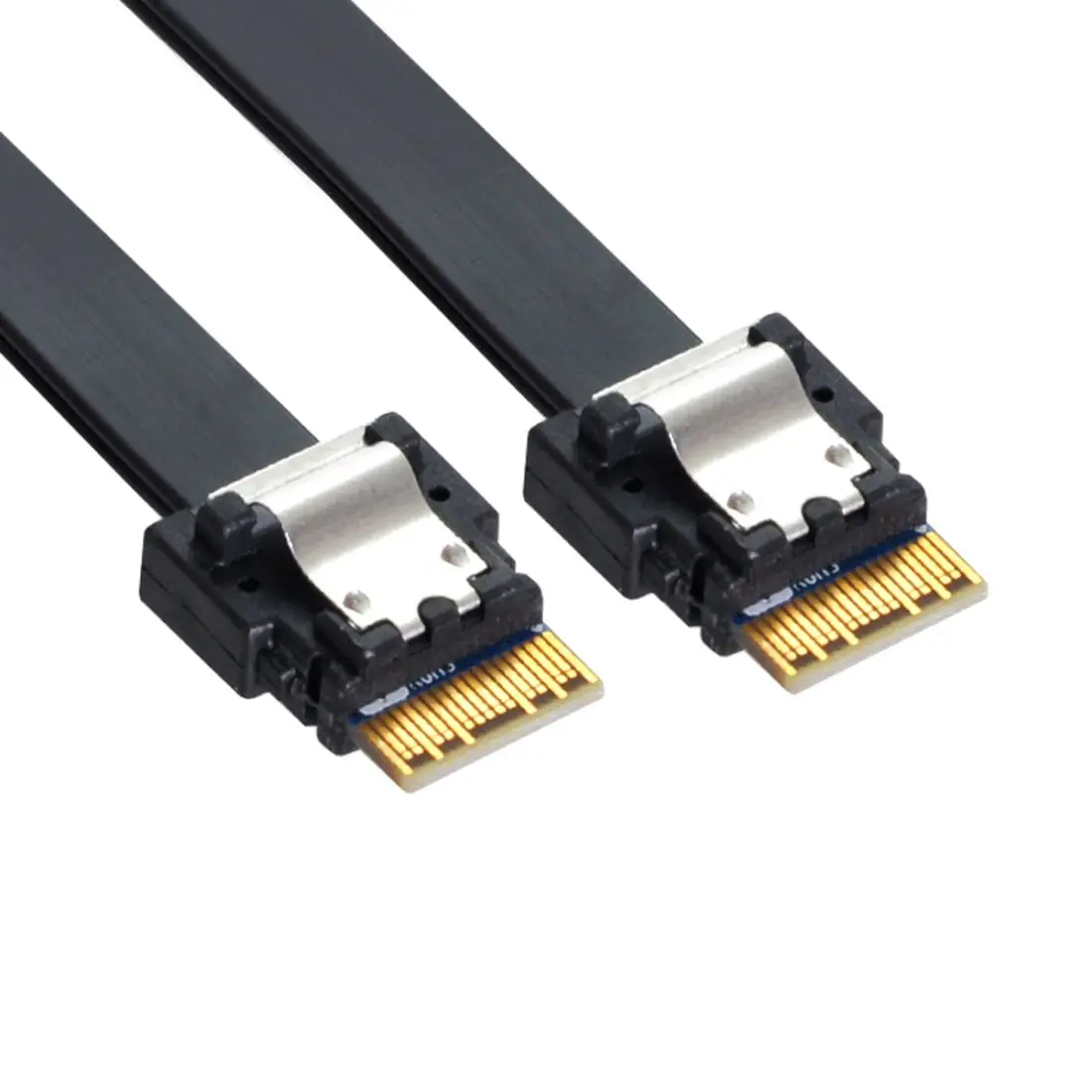 

38pin Host to Cable SAS 4.0 SFF-8654 4i PCI-E Slimline SFF-8654 Slim SAS Target