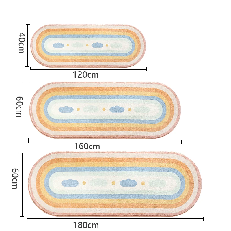 Мягкий ковер для гостиной домашний декор спальни мультяшный напольный коврик