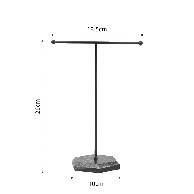 

Держатель для украшений мраморный металлический
