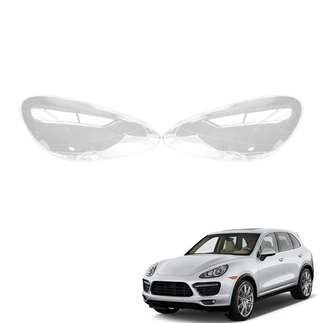 Чехол для правой фары Porsche Cayenne 2010 2011 2012 2013 2014