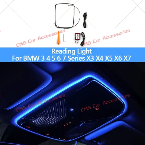 Светодиодная лампа для чтения BMW 3-8 серий и X-серии, атмосферная подсветка — фото устройства
