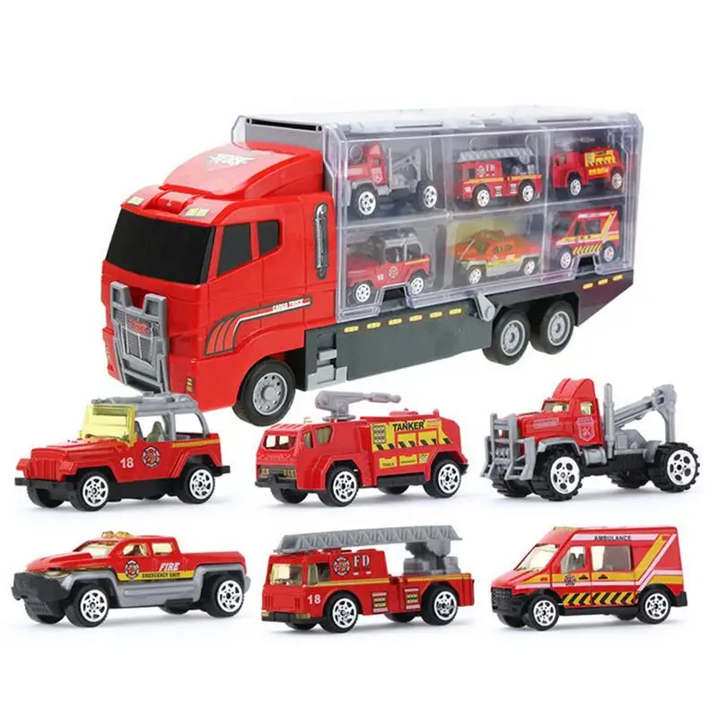 

Cool Toy Truck Harmless Safe Realistic Toy Truck Eco Friendly Birthday Present Cute Car Toy Christmas Gift For 4-7 Years Old