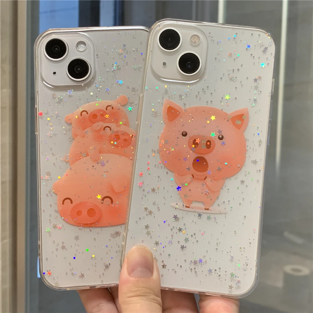 Милый мультяшный чехол с маленькой свиньей для Huawei Mate 10 20 20X 30 40 Lite Pro Y7A Y7P Y8P Y8S