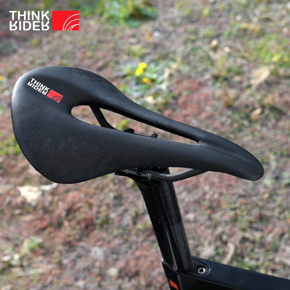 

ThinkRider Full Carbons Fiber Saddle Ultralight High performance Open saddle SuperFlow MTB Road race Bicycle saddle
