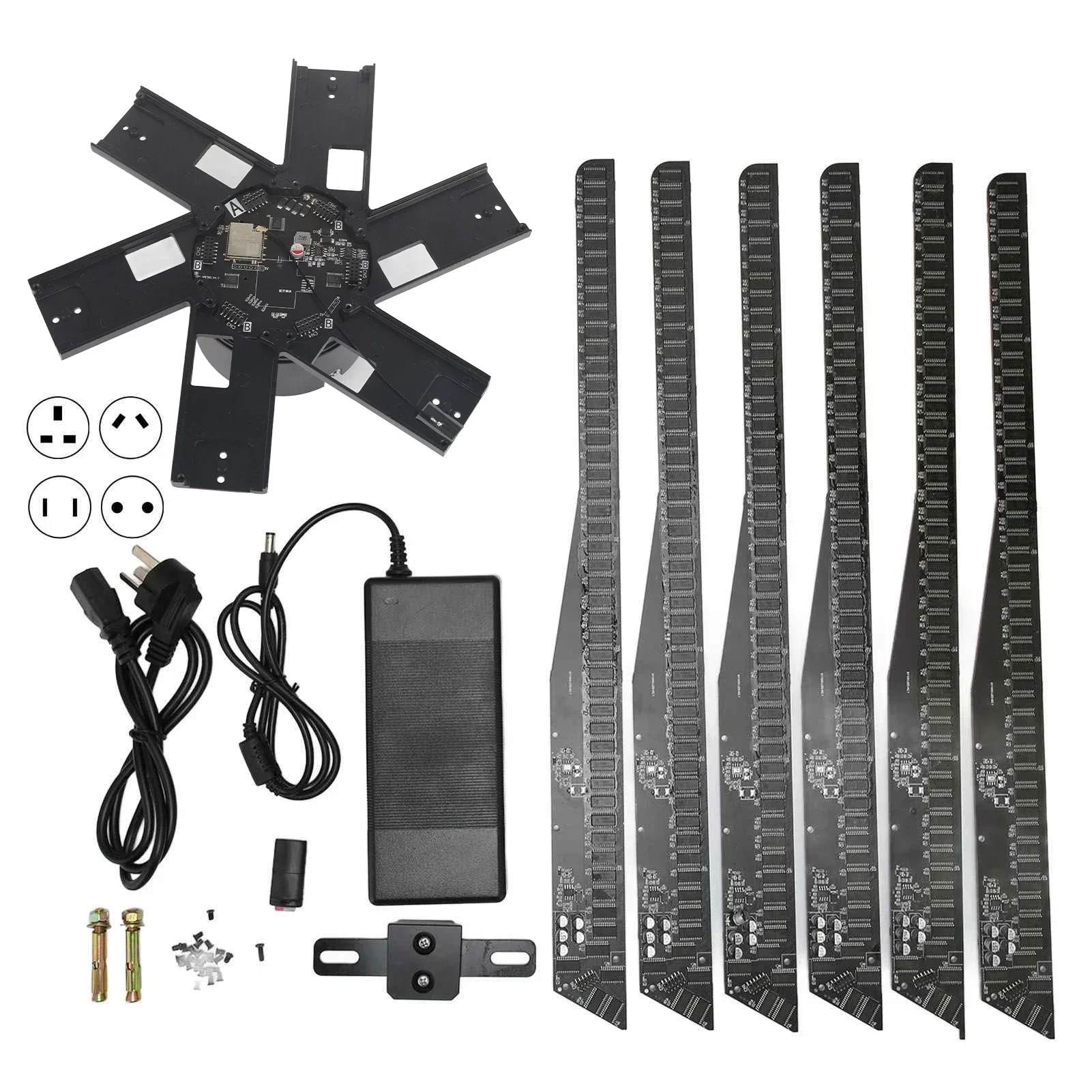 3D-голографическая рекламная машина 96 см вращающаяся подвеска с воздушной