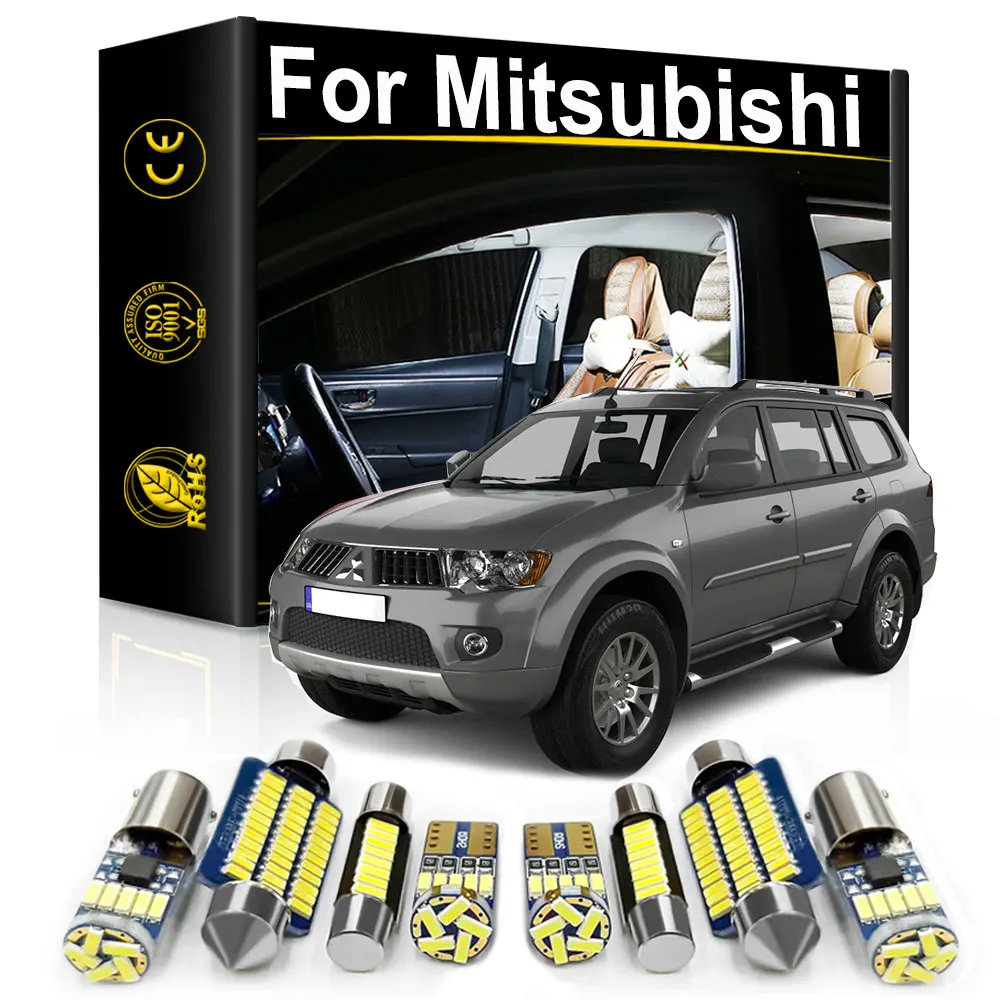Автомобильный светодиодный внутренний светильник для Mitsubishi Pajero Sport 2 3 4 Outlander Lancer