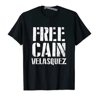free cain velasquez t shirt graphic tee tops letters printed clothes short sleeve blouses best seller