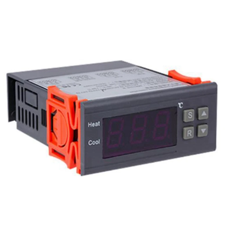 

Digital Temperature Controller -99-400 Degree PT100 M8 Probe Thermocouple Sensor Embedded Thermostat 220V Switch