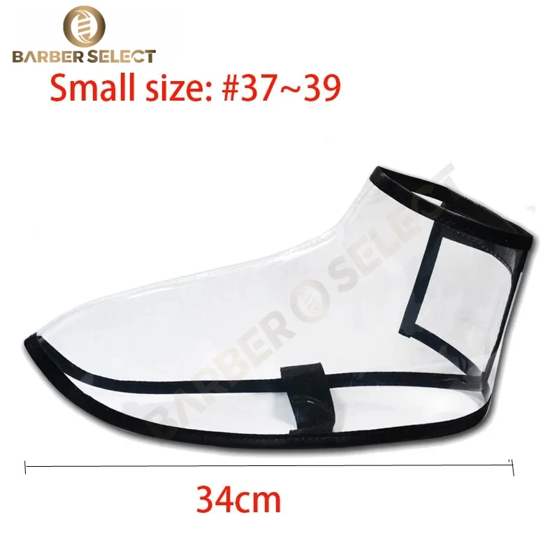 Обновленные Прозрачные Бахилы Для Парикмахерской С Полным Покрытием Женская