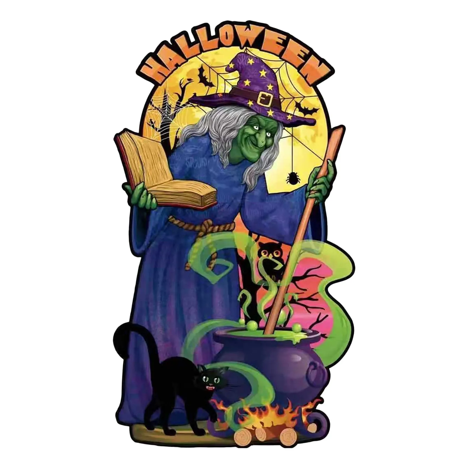 

Halloween Special-shaped Wooden Puzzle Decoration Toys Bedroom Children Adult Toys Mixer Toy