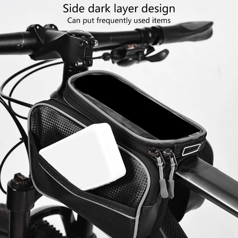 Водонепроницаемый велосипед большой емкости передняя верхняя сумка для трубки