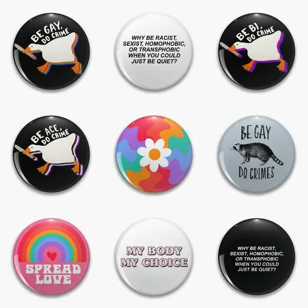 Заколка для воротника и лацкана гомофобная или мягкая | Дом сад