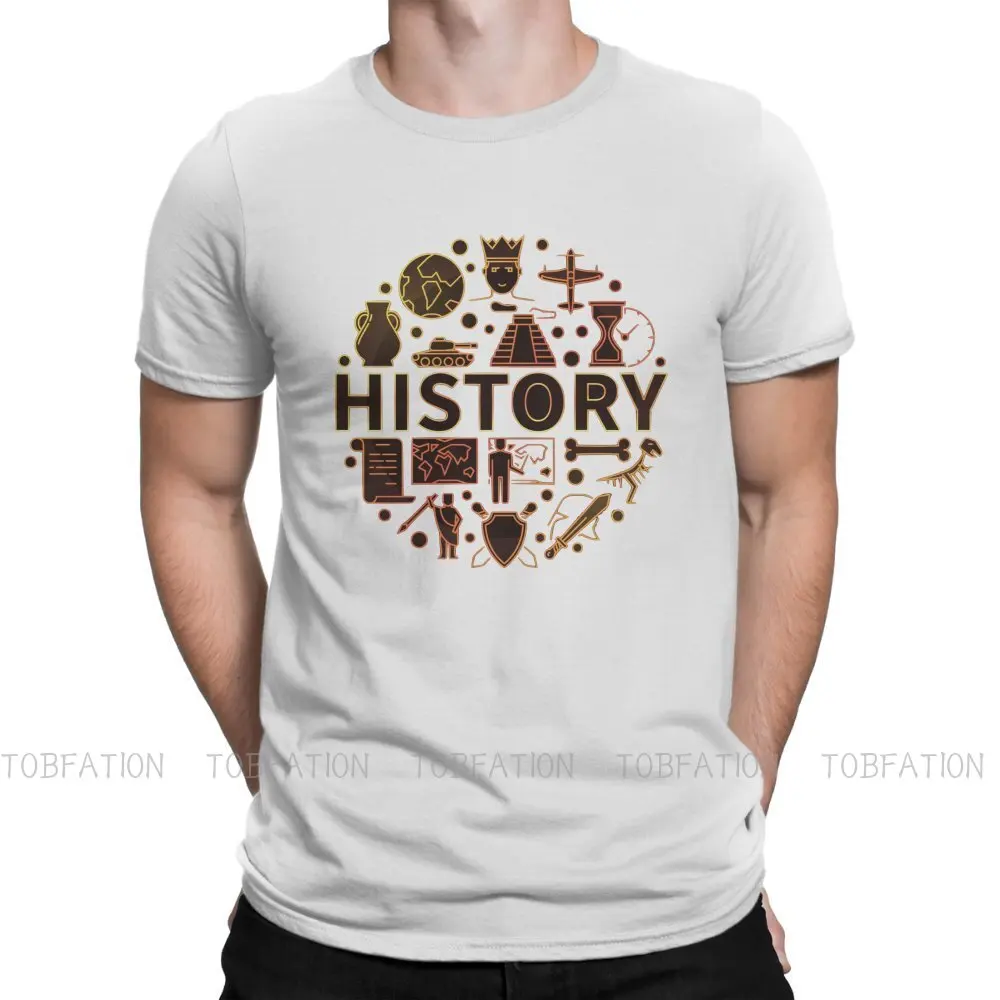 

History Colorful Linear Unique TShirt Popularity Trend Top Quality New Design Gift Clothes T Shirt Stuff Ofertas