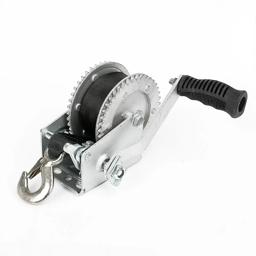

lb Carbon Steel Trailer Winch with Strap, BT6178