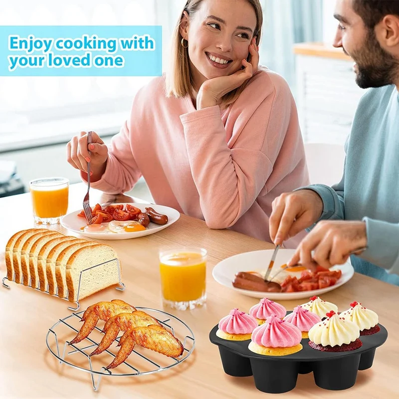 Набор аксессуаров для фритюрницы нержавеющая сталь 8 дюймов фотоаксессуары XXL