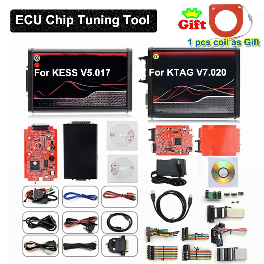 

Инструмент для настройки программирования ЭБУ версии ЕС для Kess V2 V5.017 OBD2 V7.020 для прошивки KTAG, автомобилей, грузовиков, программное обеспечение Master BDM, красная печатная плата