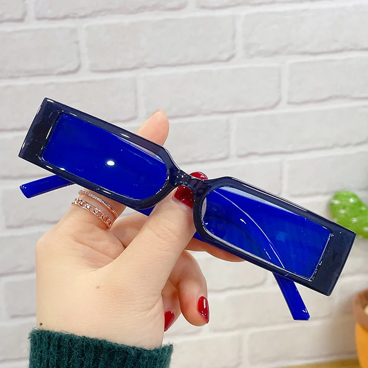 

Новинка 2021 прямоугольные Модные солнцезащитные очки в стиле хип-хоп винтажные дизайнерские черные очки оптом роскошные мужские и женские о...