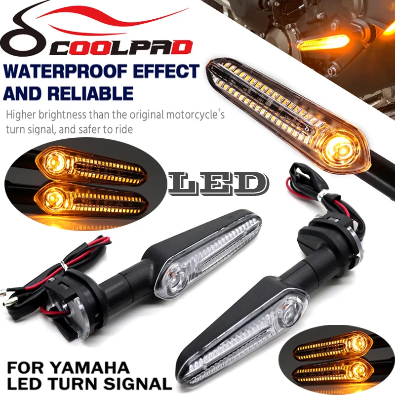 

LED Turn Signal Light For YAMAHA MT07 MT 03 125 MT03 MT09 MT25 Tracer XSR 700 900 YZF R1 R3 R6 R25 FZ6 FZ8 XJ6 Motorcycle Lamps