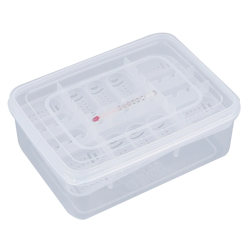 DIY 12 ячеек люк змея ящерица рептилии лоток для яиц устройство вылупивания