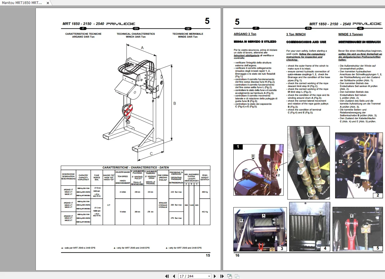 Вилочный погрузчик Manitou 7 26 ГБ PDF Ремонтные операторы Руководство и запасные части