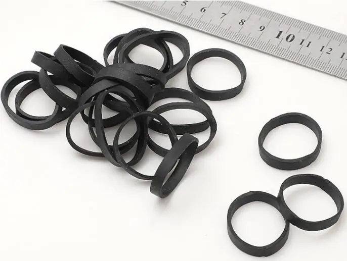 

Heavy Duty Elastic You 25mm Mini Small - Packaging Industrial Rubber Packing Rubbers Diameter 50/100/200 Pick Black For Band