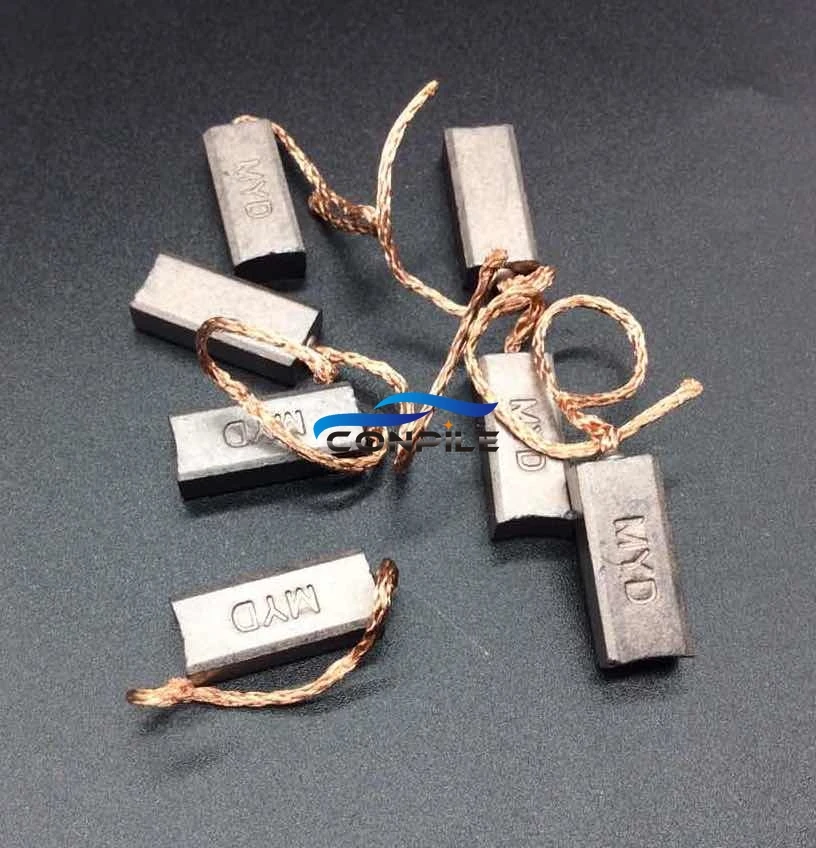 7 шт., 5x7x20 мм 5x8x20 мм, высококачественный автомобильный щетка генератора, регулятор задней розетки