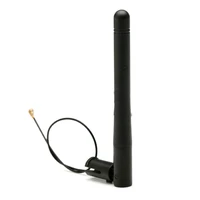 taidacent 5pcs 2 4ghz 2 4g 3dbi rp sma omni directional bluetooth wifi antenna ipxu fl pigtail cable for mini pci card