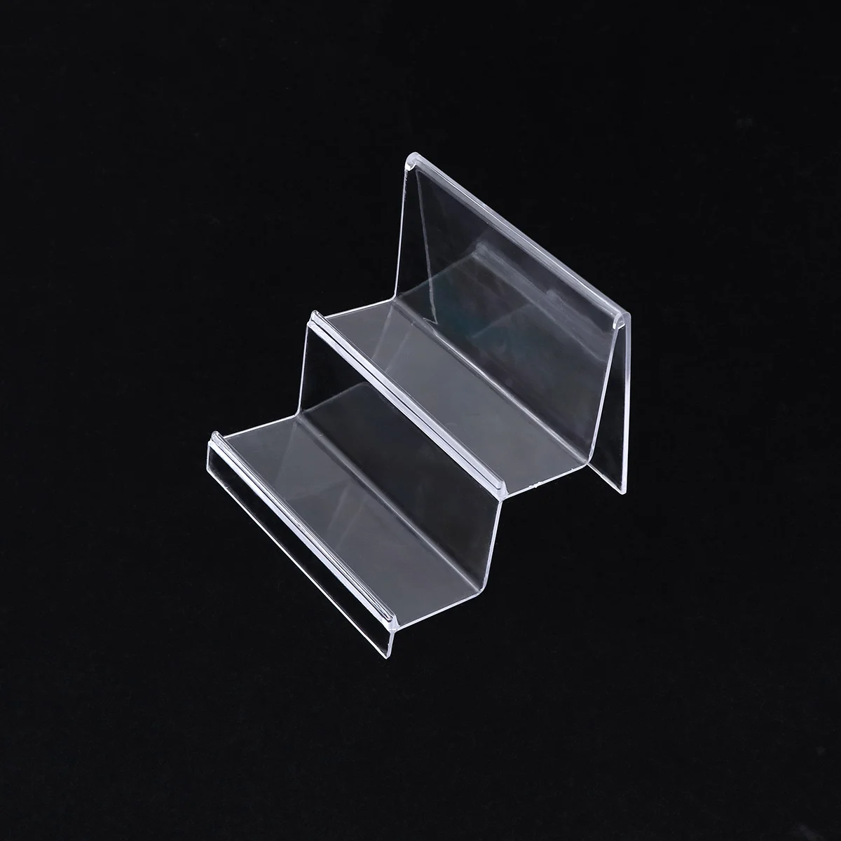 

Display Stand Acrylic Riser Wallet Holder Jewelry Rack Purse Shelf Handbag Organizer Stands Desktop Storage Plate Clear Book