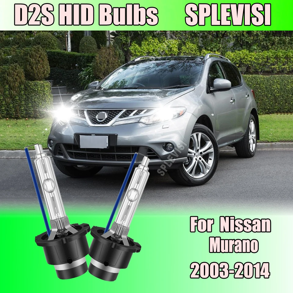 Фото 35 Вт D2S HID ксеноновая лампа автомобильная фара 6000K авто освещение для Nissan Murano 2003 2004 2005 2006 2007 2008 2009 2010 2011 2012-2014 №1
