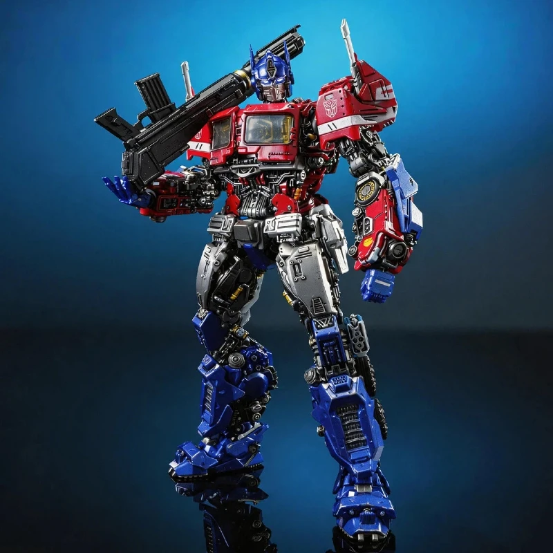 Фото В наличии: 20-сантиметровые сборные фигурки-модели Transformers YOLOPARK, Бамблби и Оптимус Прайм, серия AMK PRO, коллекционные фигурки-игрушки. №4