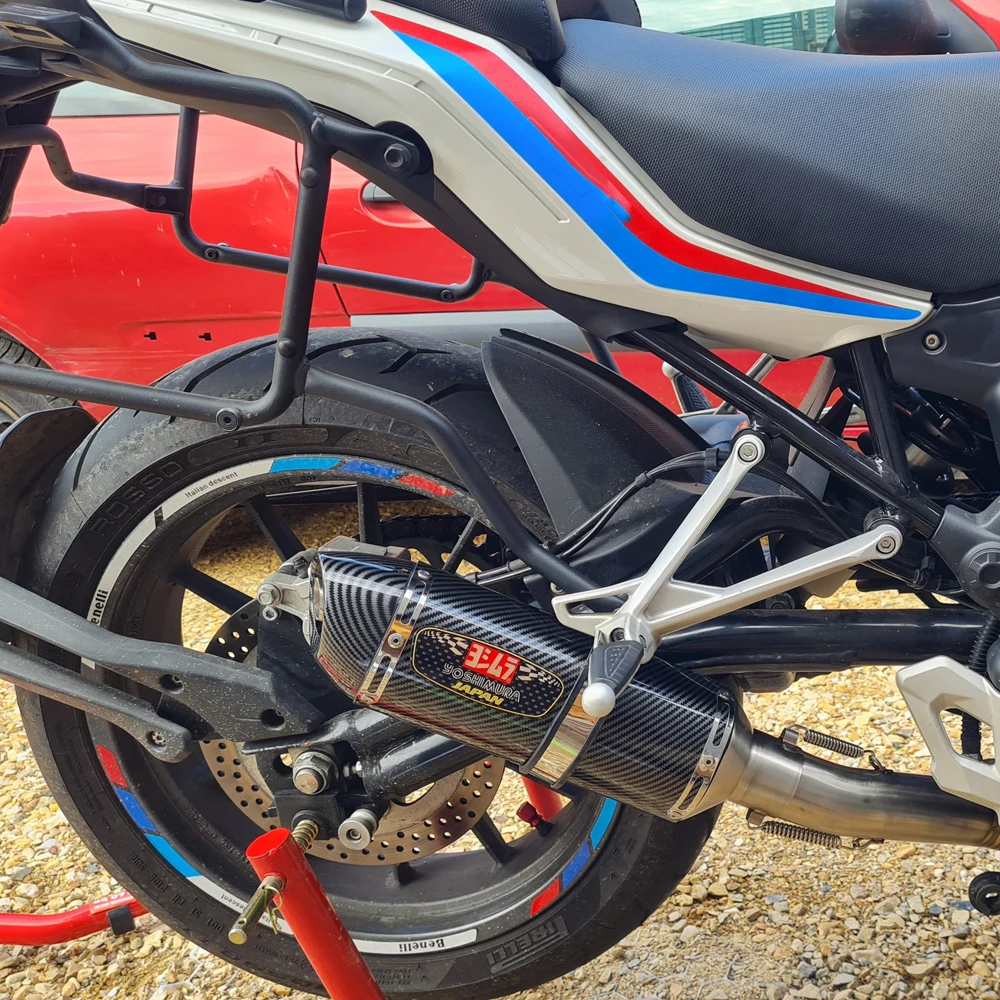 Мотоциклетный глушитель алюминиевая наклейка Yoshimura выхлопная труба 3D наклейки