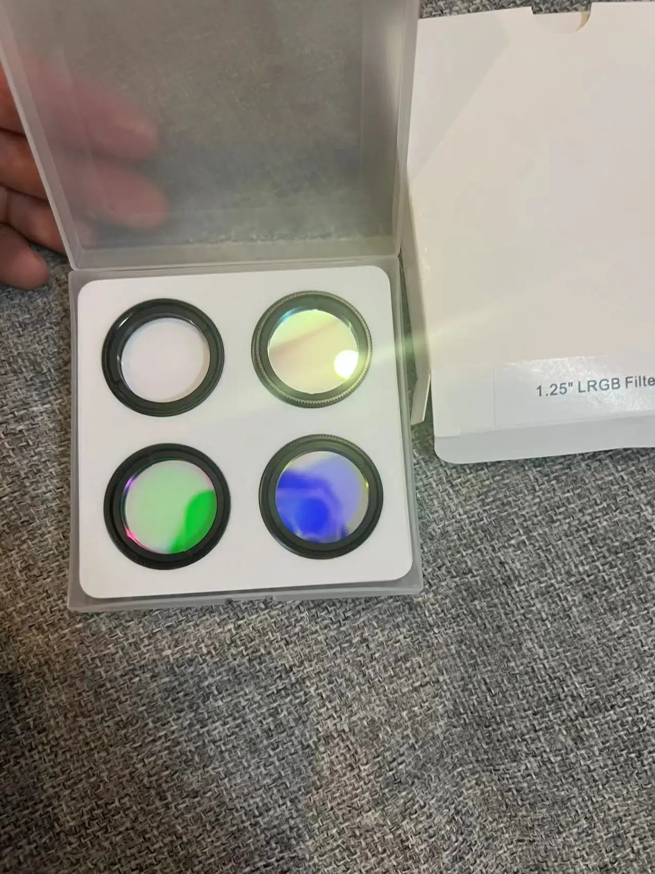 1,25 дюймовый LRGB-фильтр, аксессуары для астрономического телескопа, Планетарная съемка в глубоком пространстве