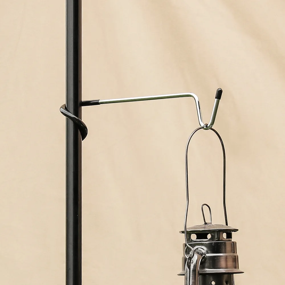

Outdoor Camping Light Pole Hooks Camping S Non-slip Hooks Portable Multi-function Pig Tail Stainless Steel Placement Hooks