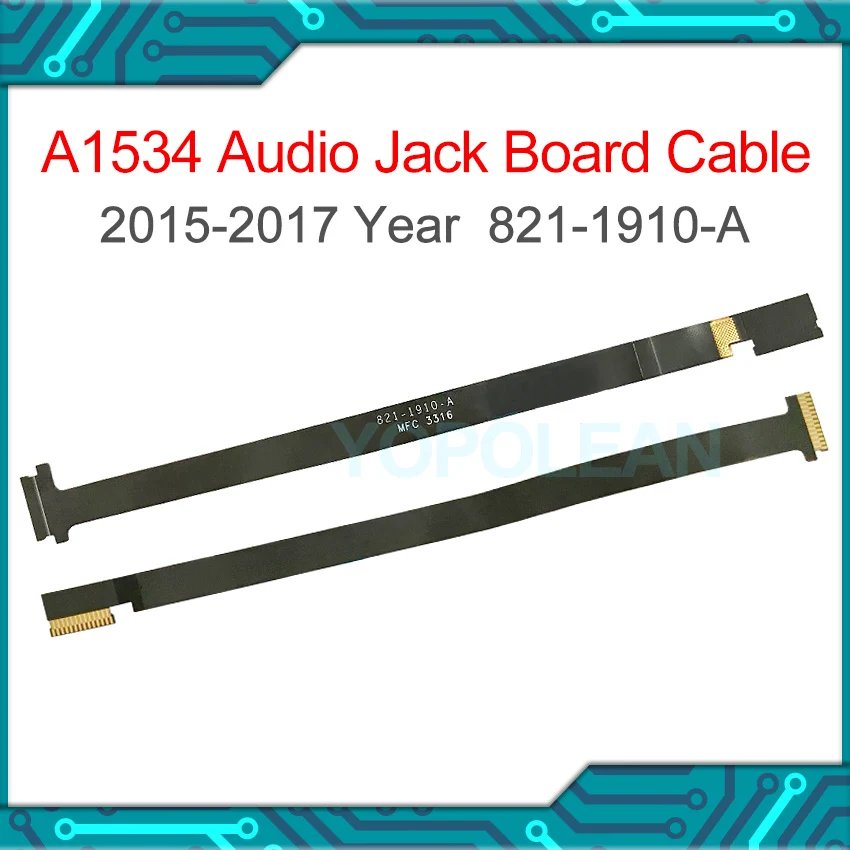 

Новый гибкий кабель аудио Jack 821-1910-A для MacBook Retina 12 "A1534 2015 2016 2017 год