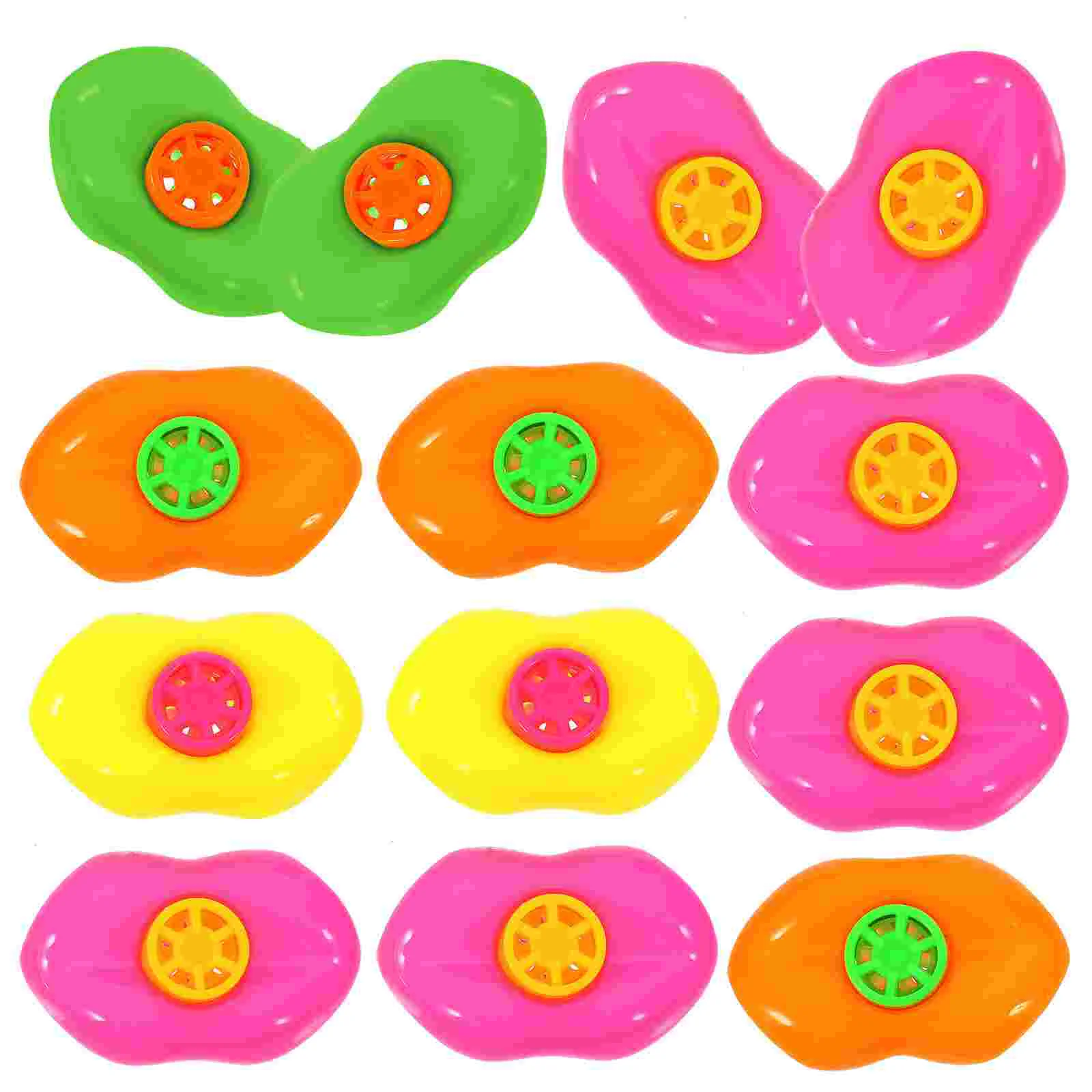 

20pcs Lip Shaped Creative Funny Whistle Noisemakers Party Bag Fillers Sports Team for Kids Children ( ) Musical toys