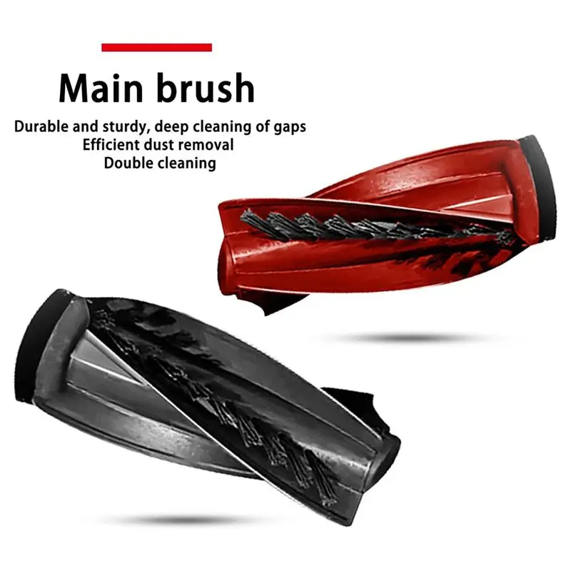 Фото Аксессуары CYCLI для Roborock Qrevo Curv / P20 Pro: основная щетка, боковая щетка, HEPA-фильтр, тряпка для мытья пола, мешок для пыли. №2