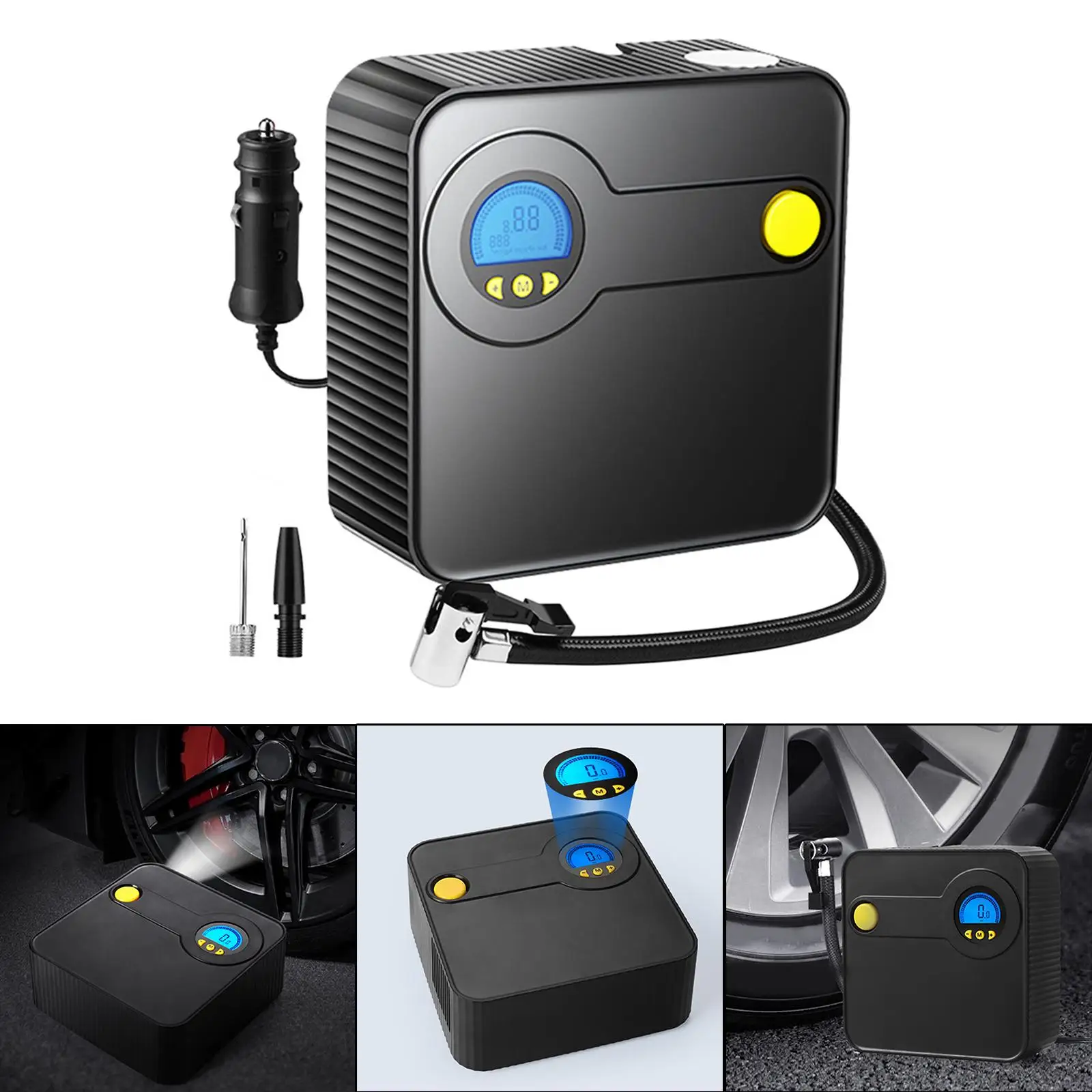 

Car Air Compressor Tire Inflator Electric 12V for Motorcycles Home