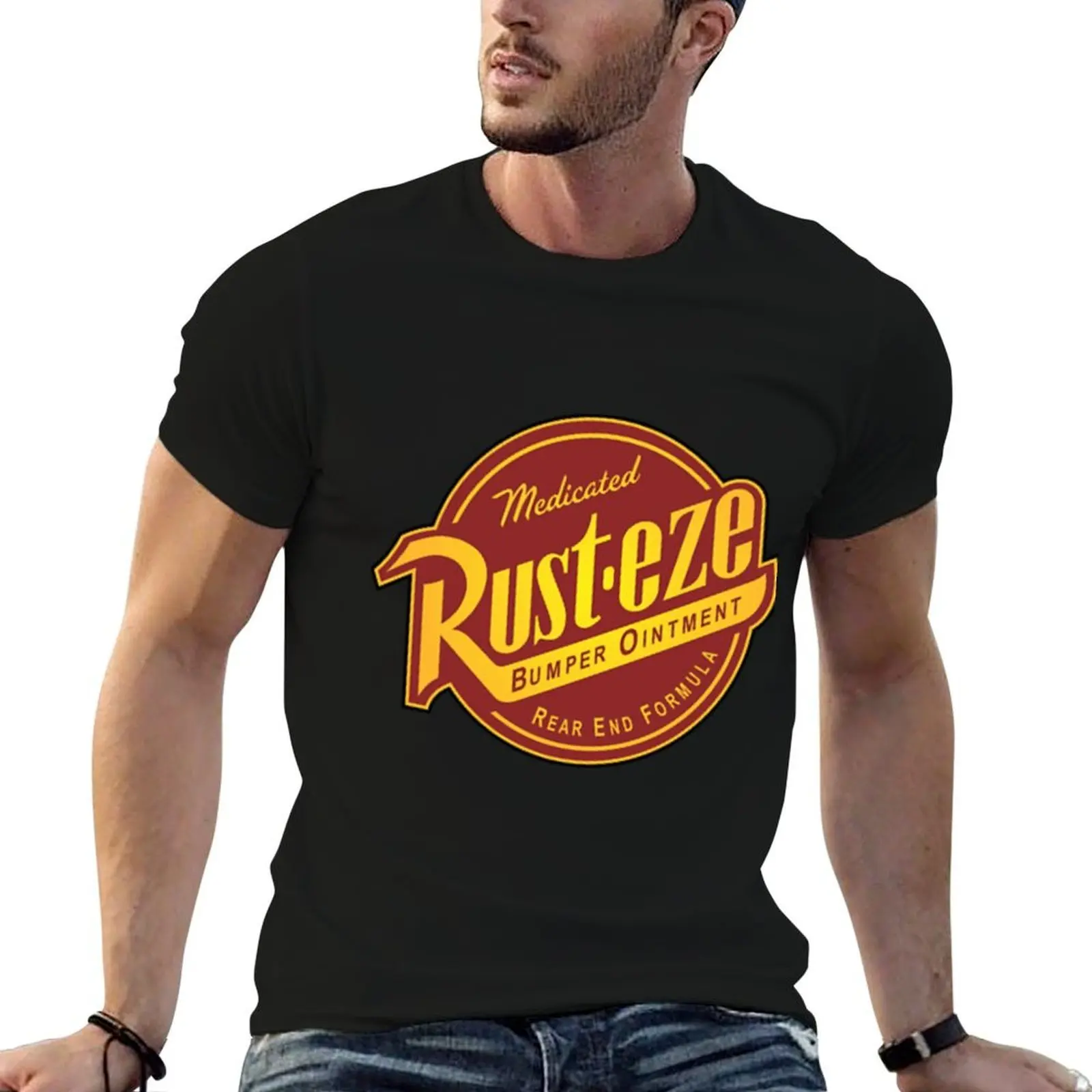 Фото Футболка Rust-eze (Cars) с принтом, аниме-футболка, мужская однотонная футболка №1