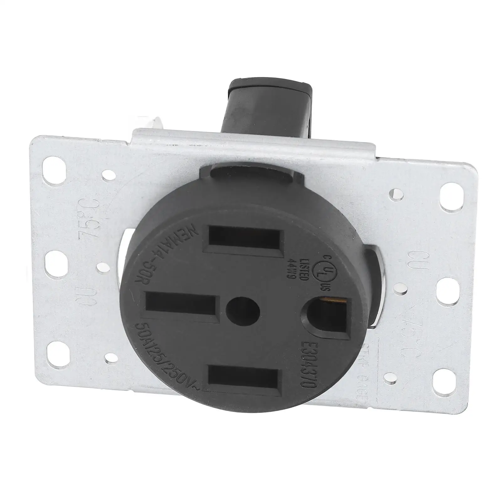 Американская промышленная розетка NEMA 14-50R с 4 отверстиями электрическая 50A 125 В/250 В