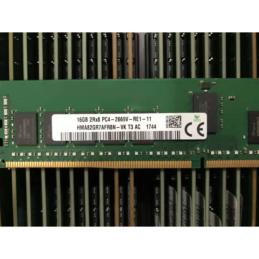 

1 шт. для SK Hynix RAM 16G 16GB 2RX8 2666 DDR4 PC4-2666V HMA82GR7AFR8N-VK память высокого качества Быстрая доставка