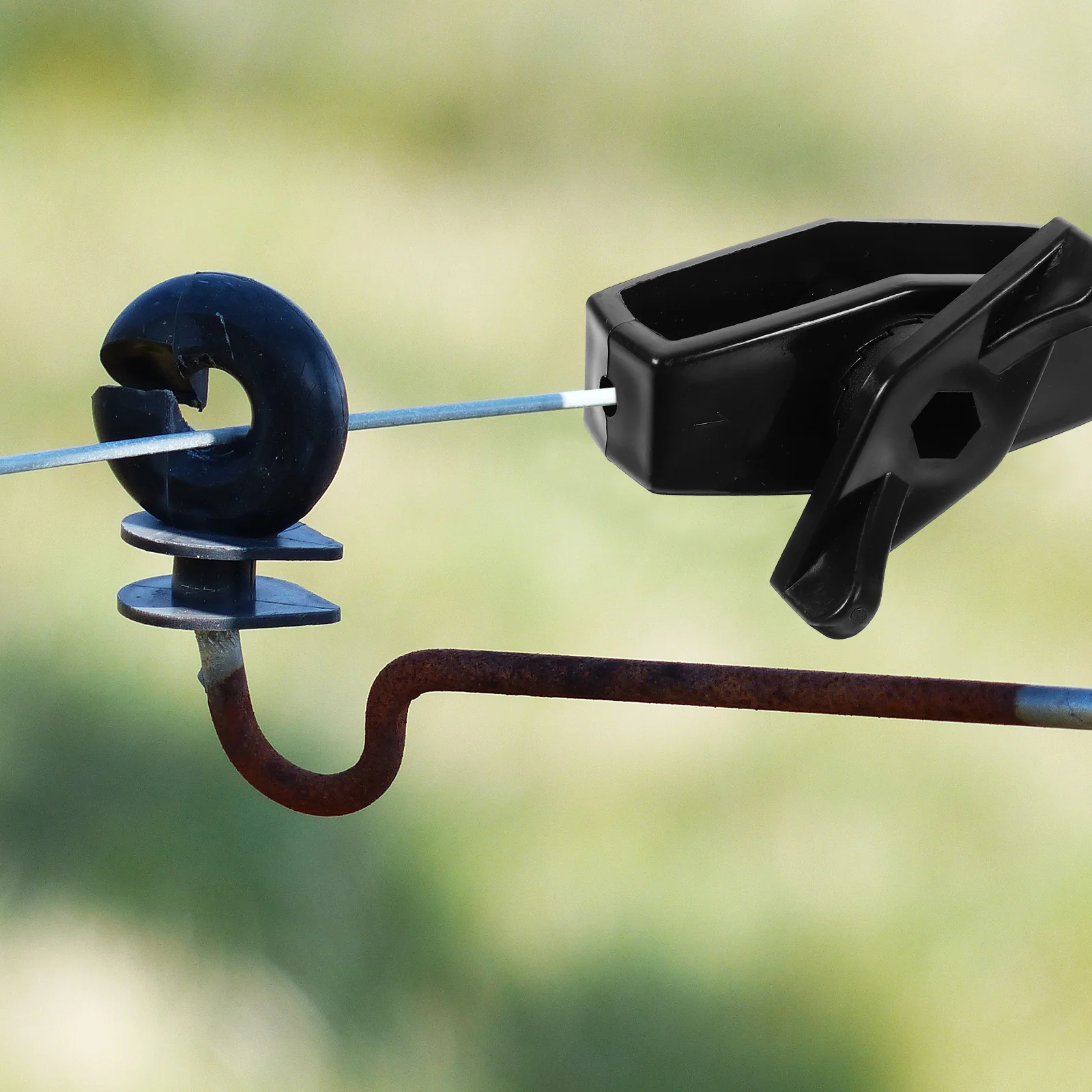 6-częściowy napinacz ogrodzenia do napinania drutu stalowego taśma klejąca kabel Abs plastikowa lina