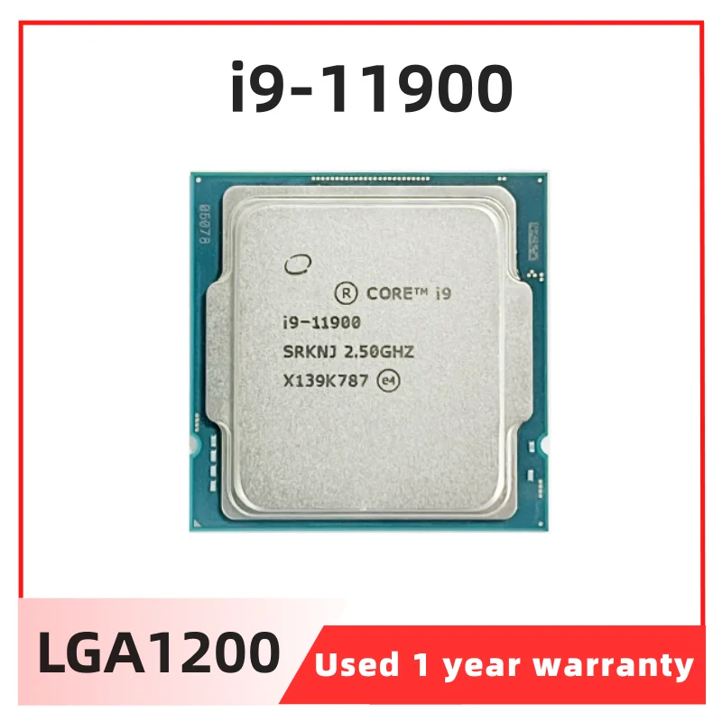 

Core i9-11900 Rocket Lake 8 Core 2.5 GHz LGA 1200 65W BX8070811900 Desktop Processor