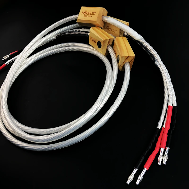 Nordost Odin 2 серебряный акустический кабель Hi-Fi класса Fever с разъемом типа банан