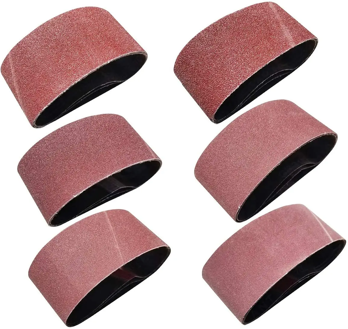 

18 шт., абразивные шлифовальные ленты 2,5 дюйма x 16 дюймов-3 шт., каждый из 60 80 120 150 240, абразивный оксид алюминия для ленточного шлифовального ста...