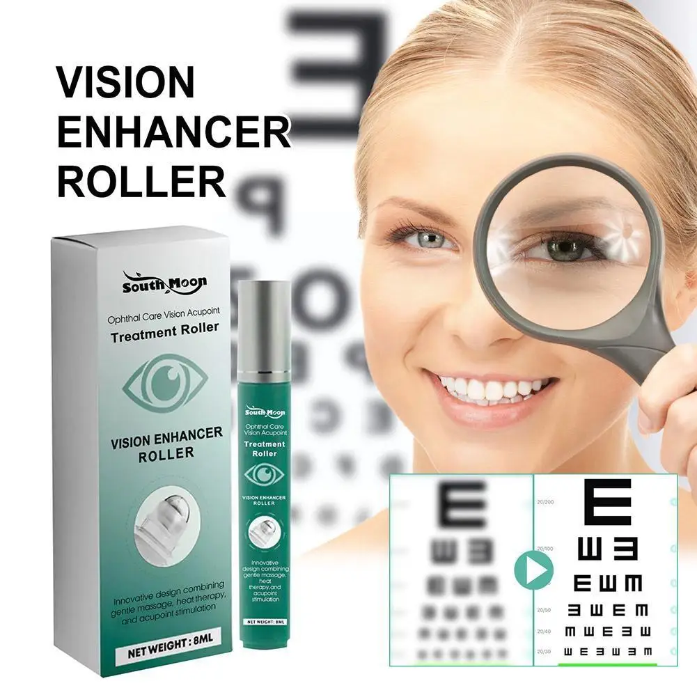 

Ролик для глаз против усталости средства для ухода за глазами для улучшения зрения массажер для глаз ролик для улучшения зрения и облегчения от Dr F1N8